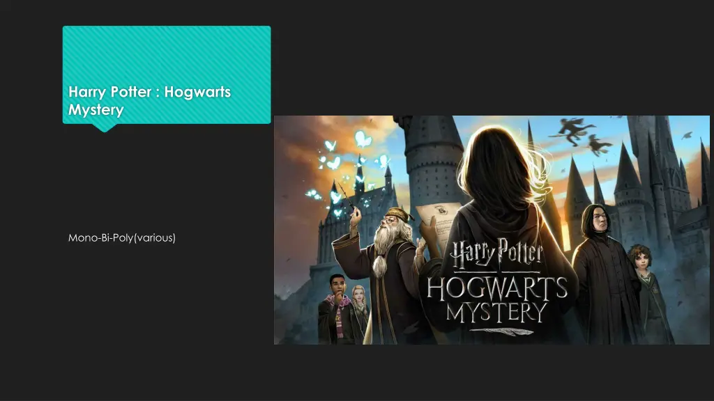 harry potter hogwarts mystery