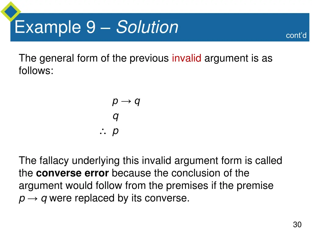 example 9 solution