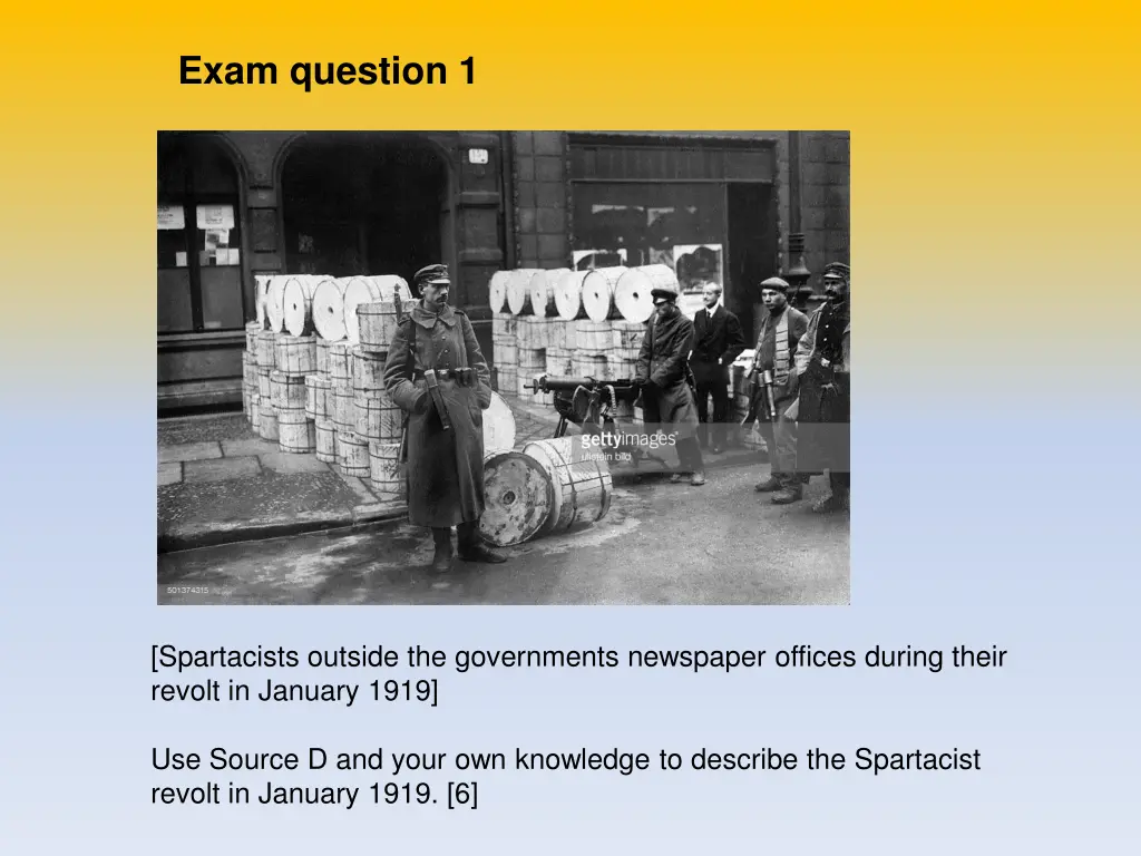 exam question 1