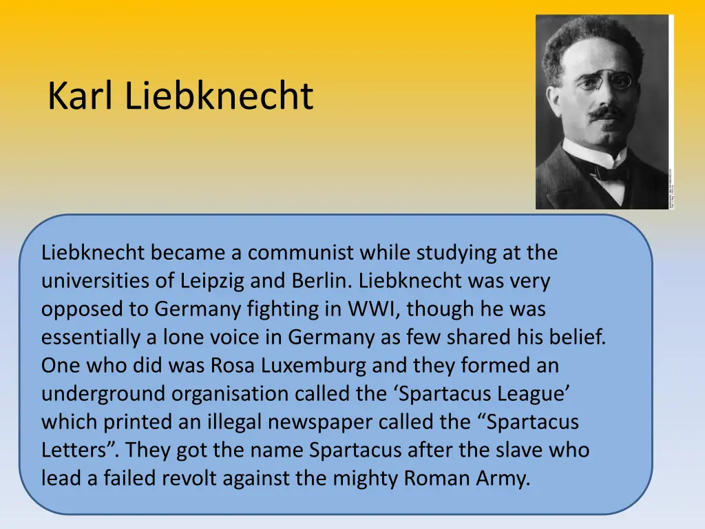 karl liebknecht