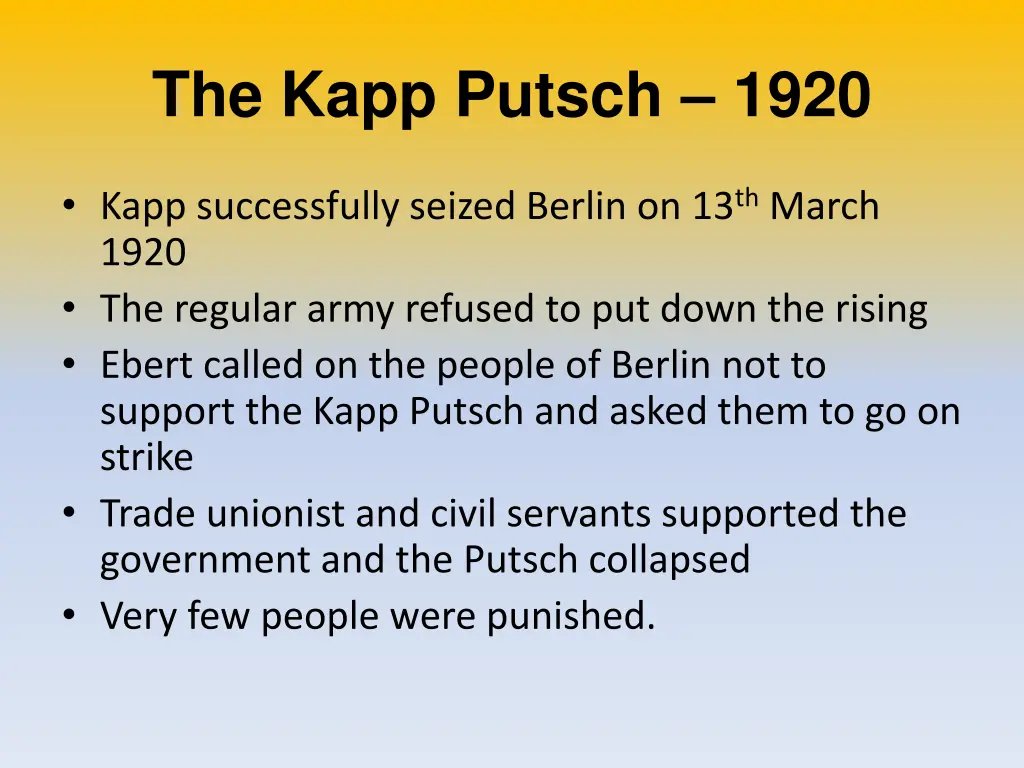 the kapp putsch 1920 1