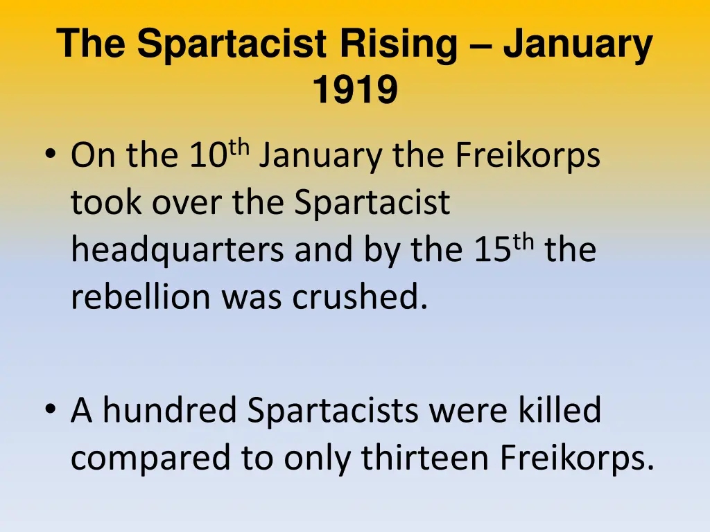 the spartacist rising january 1919 3