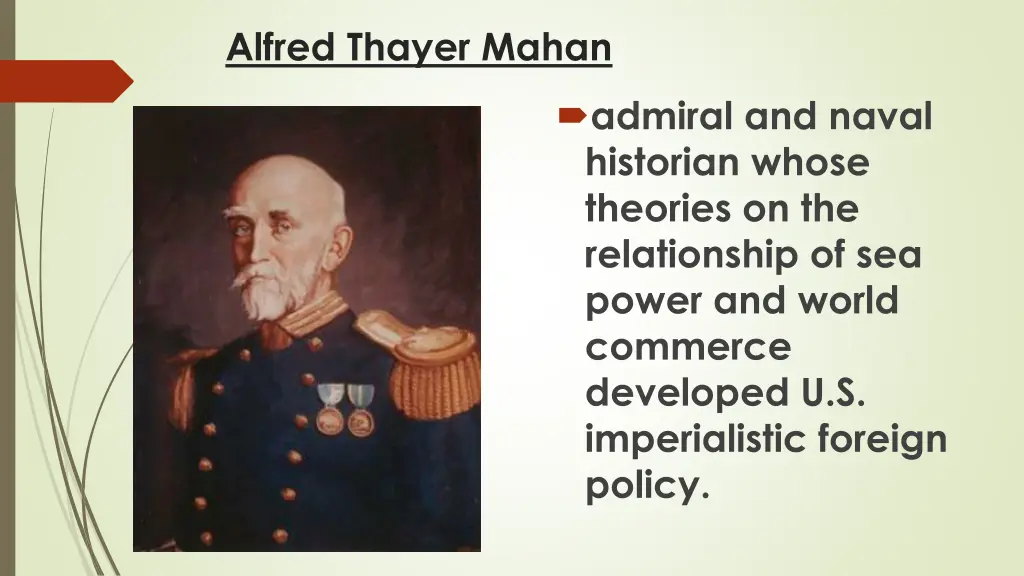 alfred thayer mahan