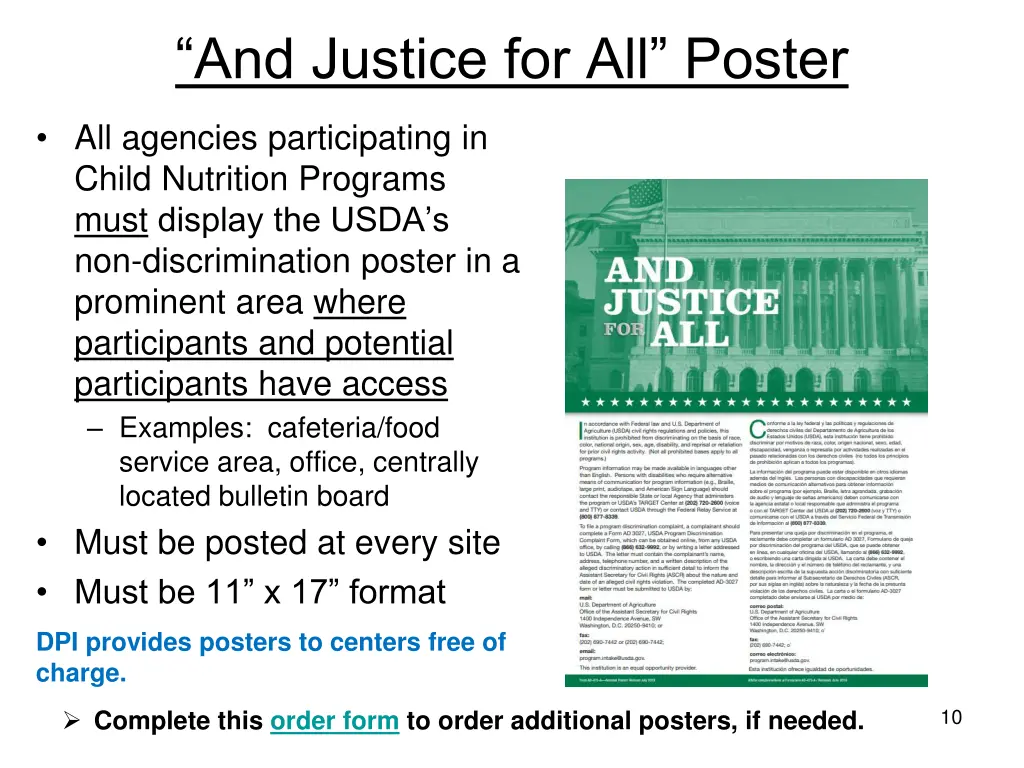 and justice for all poster