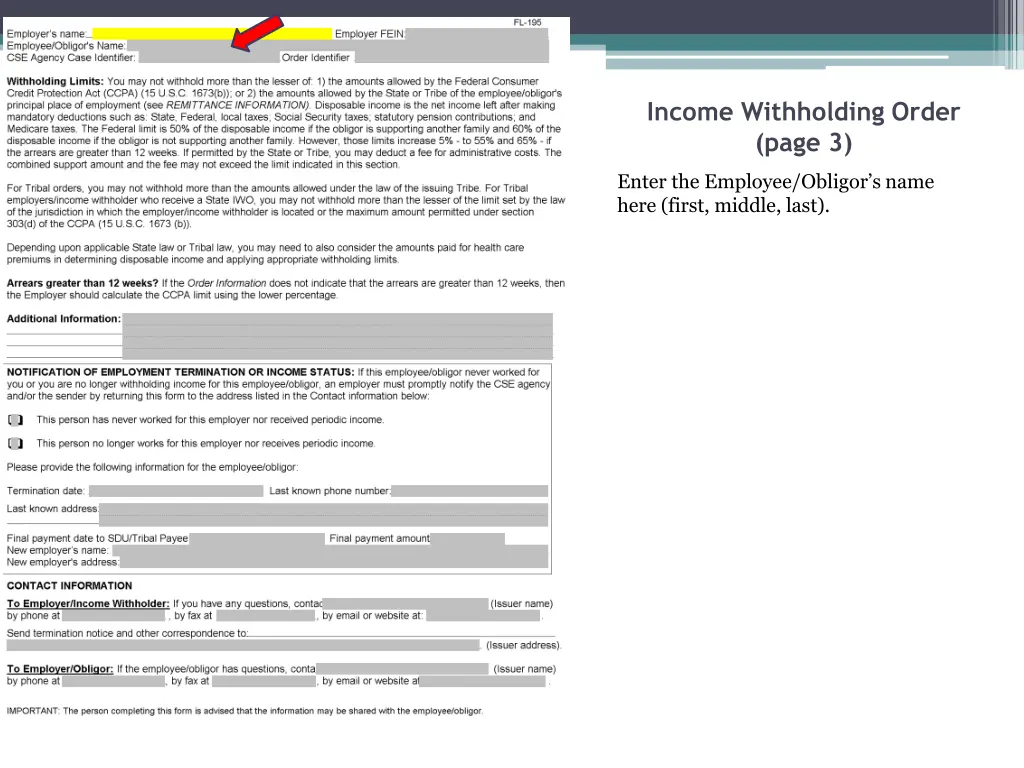 income withholding order page 3 2