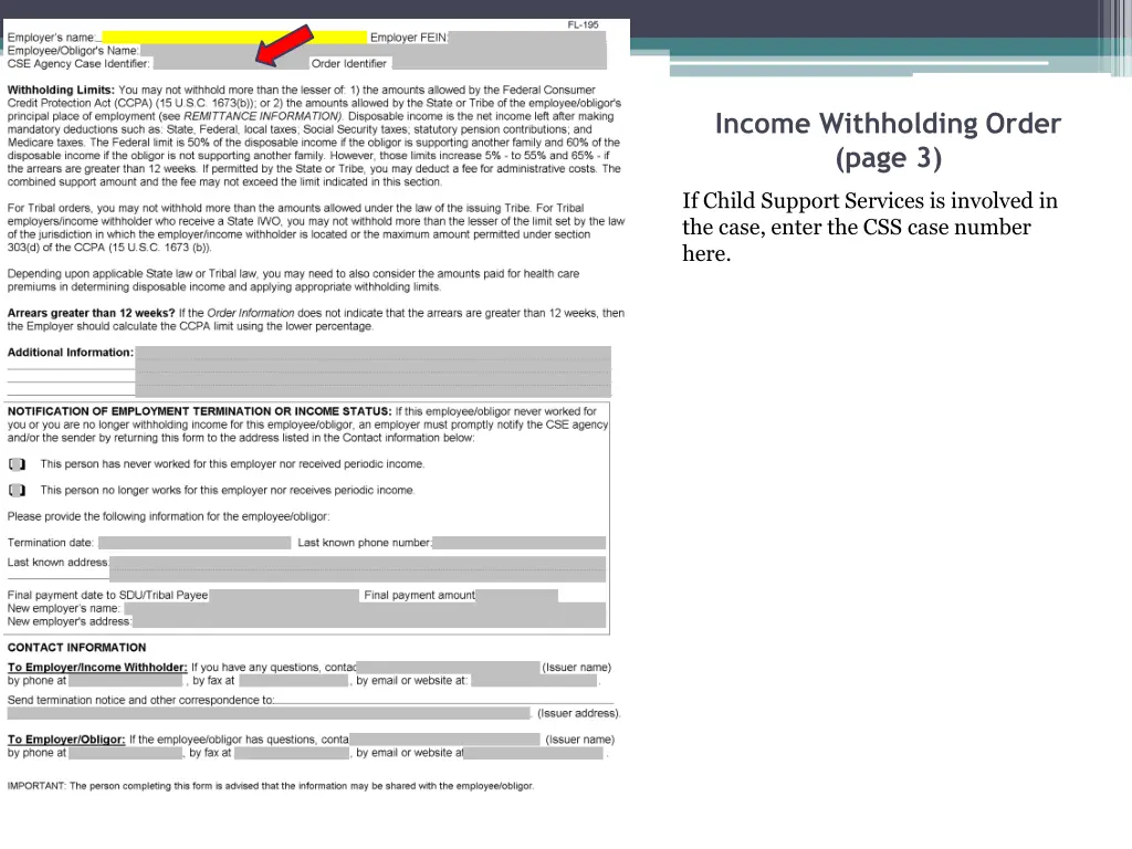 income withholding order page 3 3