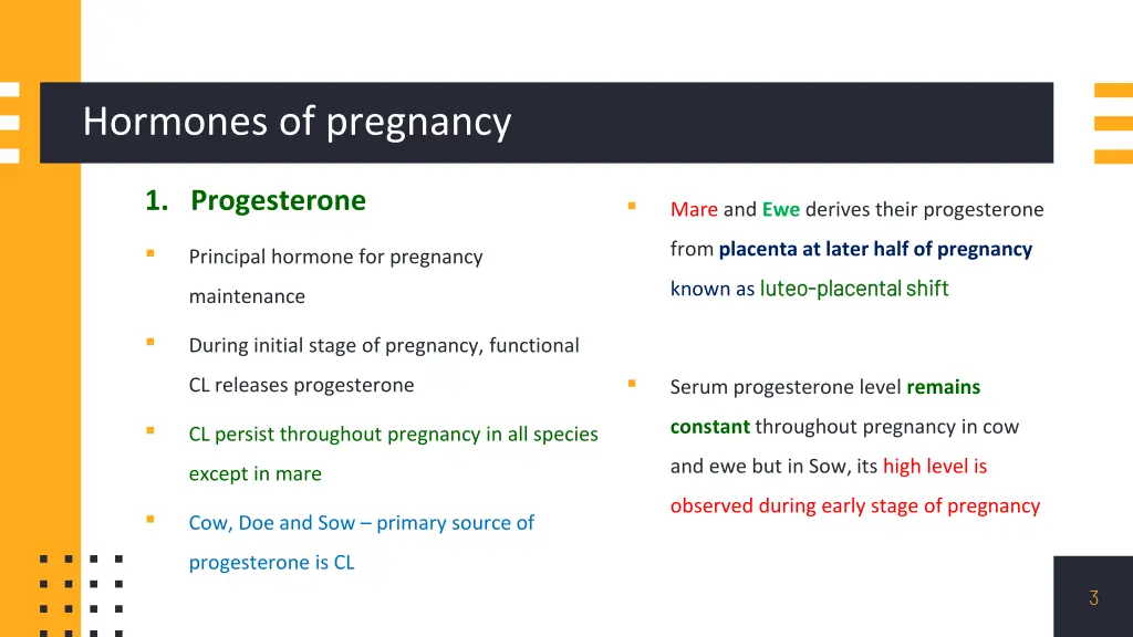 hormones of pregnancy