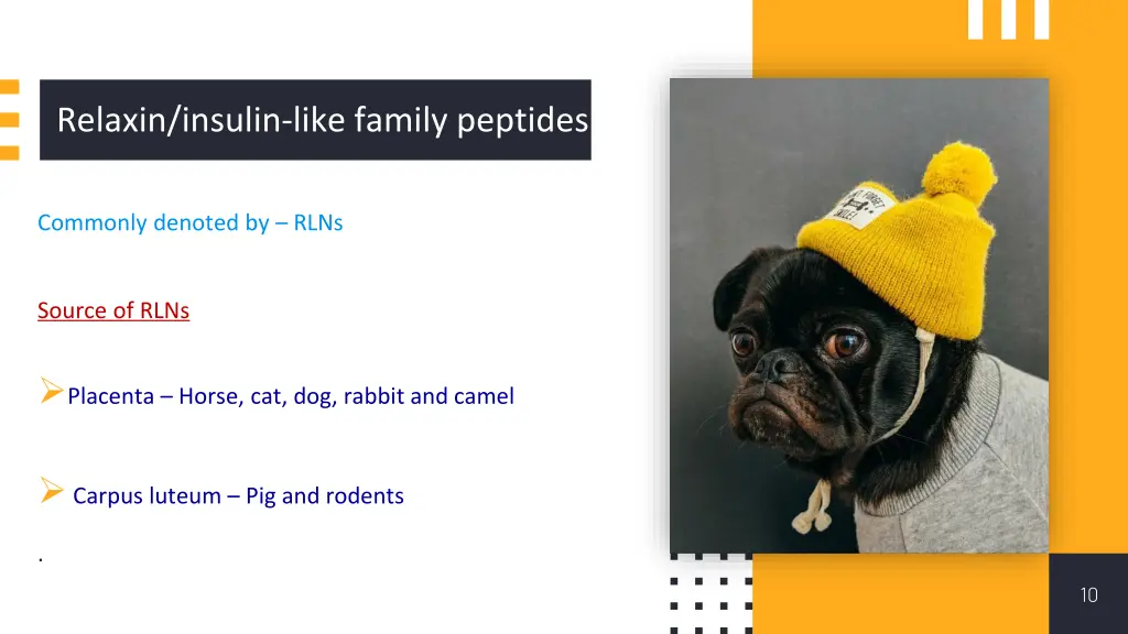 relaxin insulin like family peptides