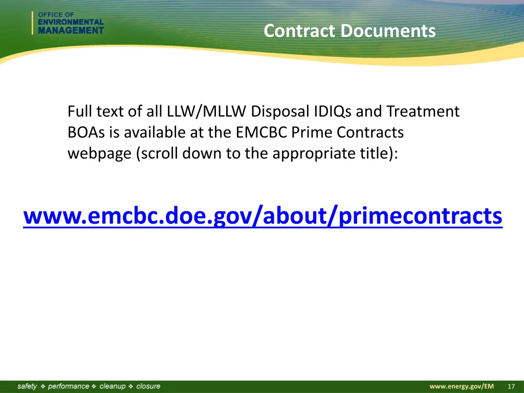 contract documents