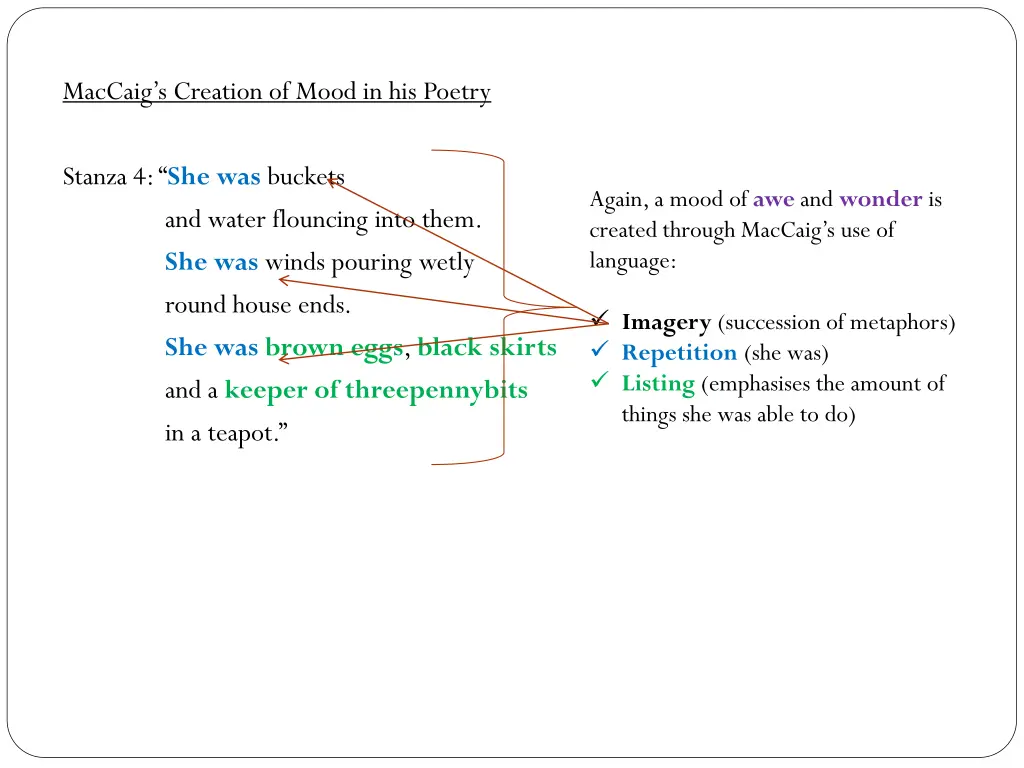 maccaig s creation of mood in his poetry 2