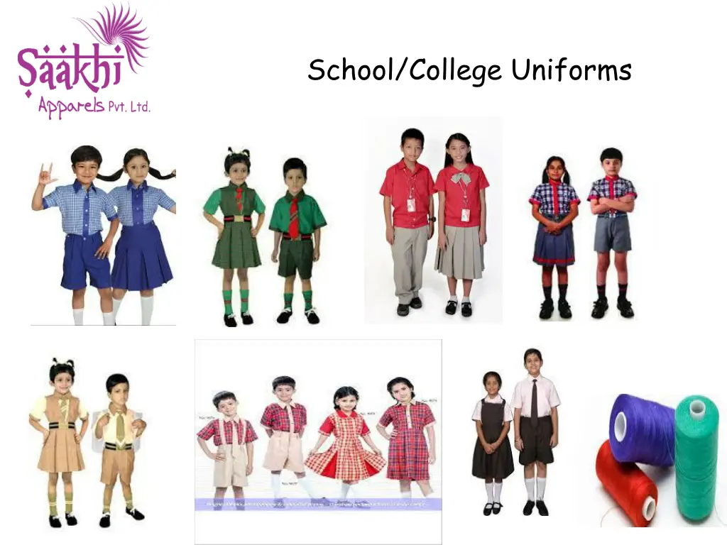 school college uniforms