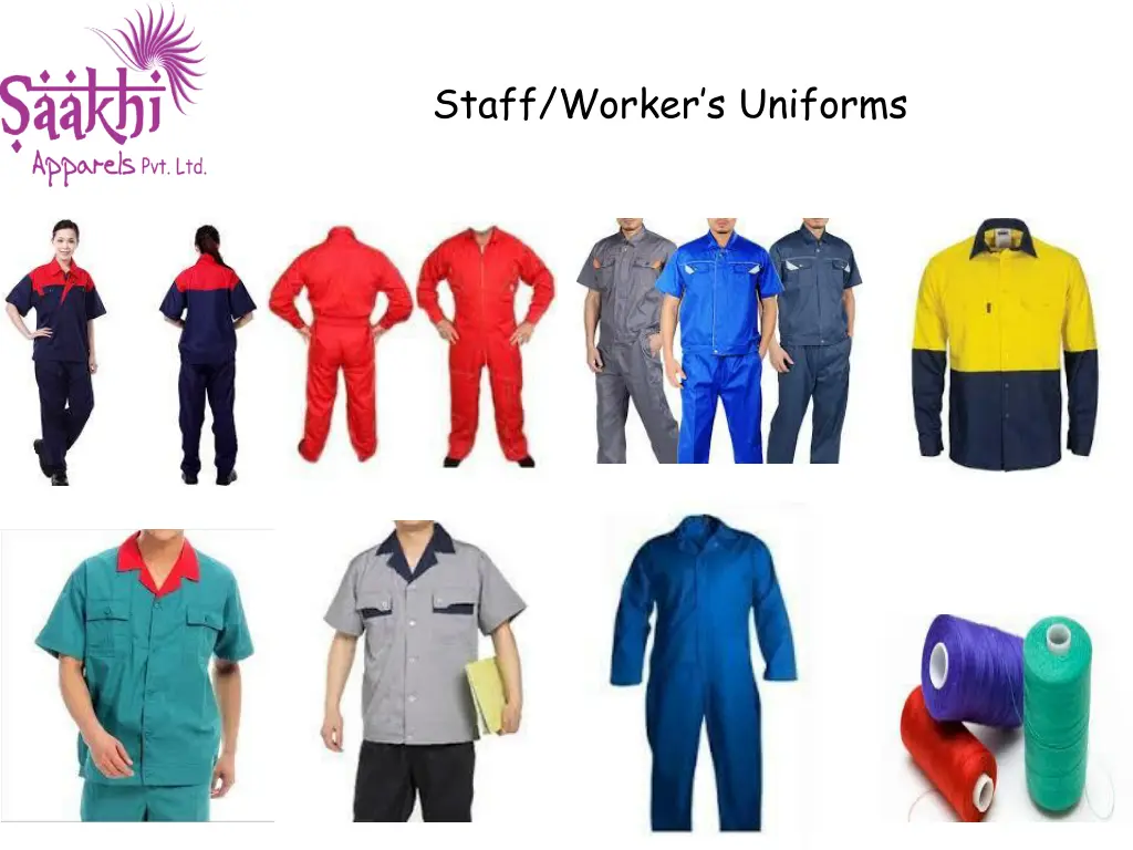 staff worker s uniforms