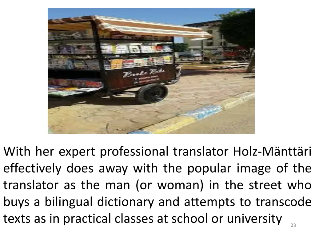 with her expert professional translator holz