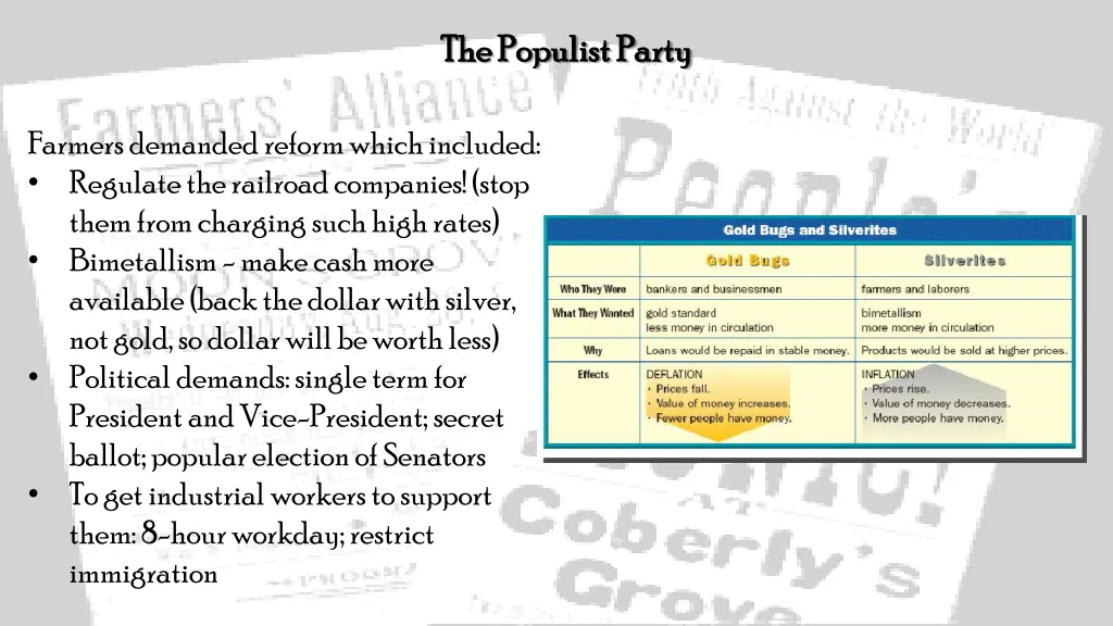 the populist party the populist party 1