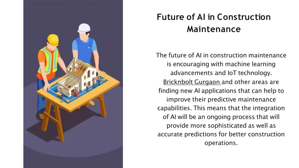 future of ai in construction maintenance