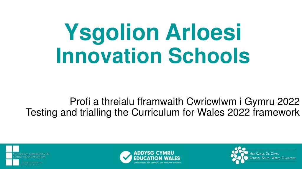 ysgolion arloesi innovation schools