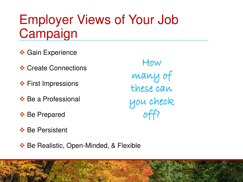 employer views of your job campaign