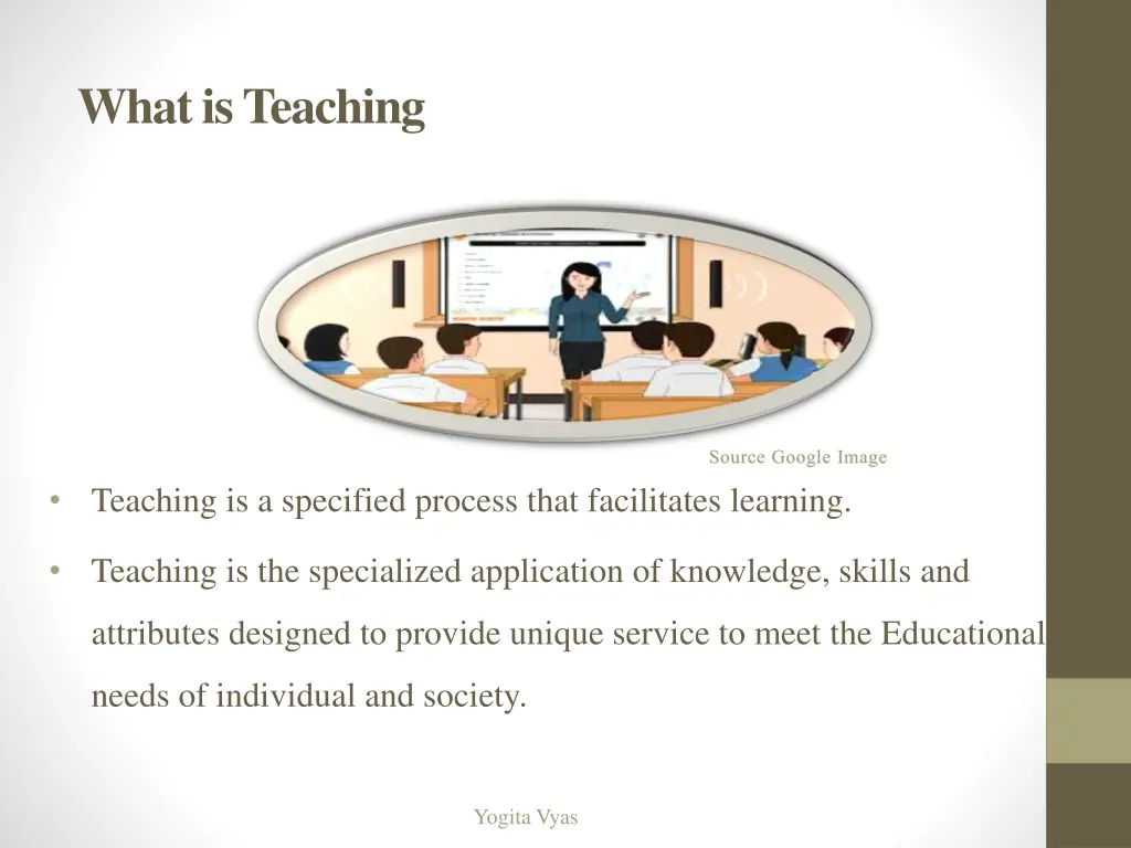 what is teaching