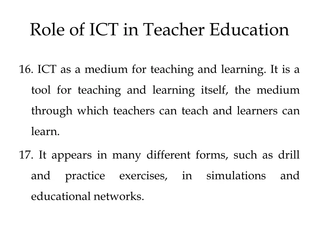 role of ict in teacher education 3