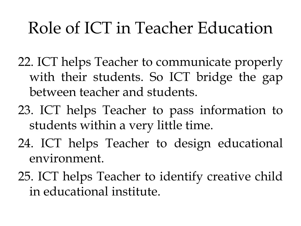 role of ict in teacher education 5