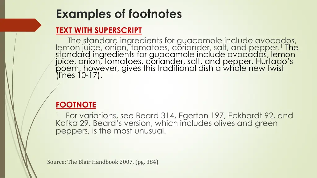 examples of footnotes