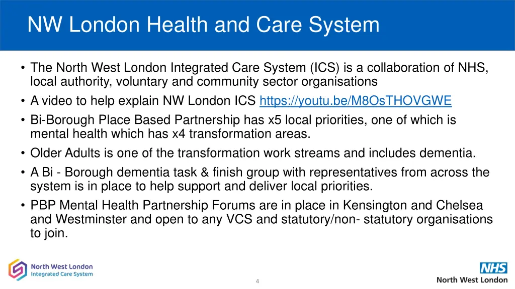 nw london health and care system