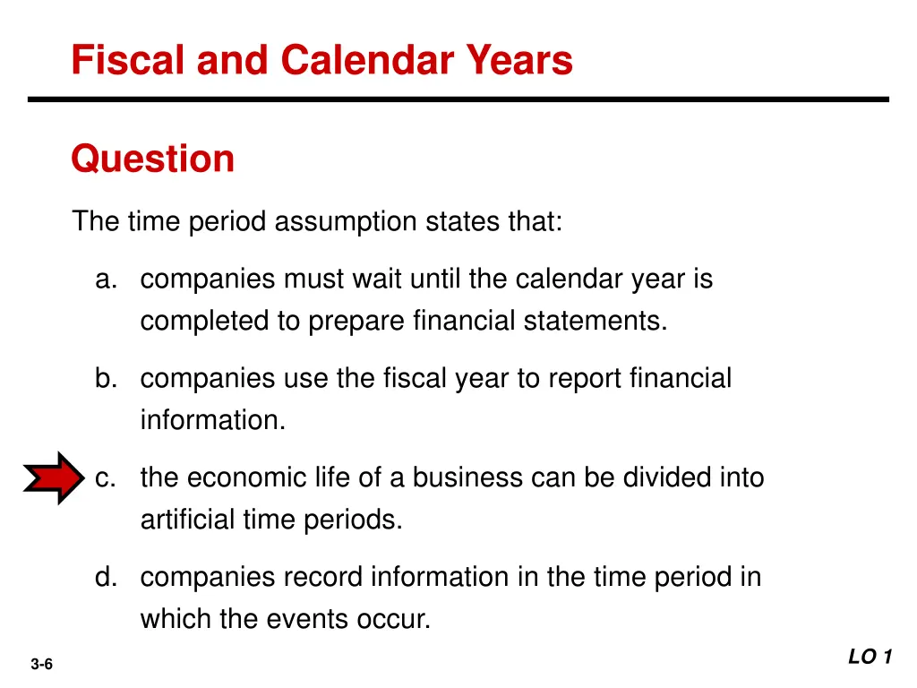 fiscal and calendar years 1