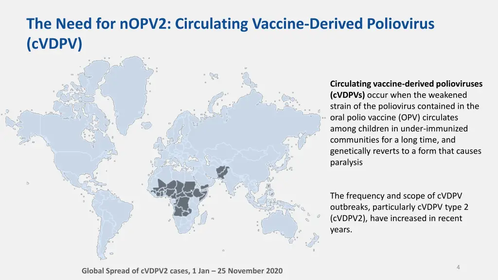 the need for nopv2 circulating vaccine derived