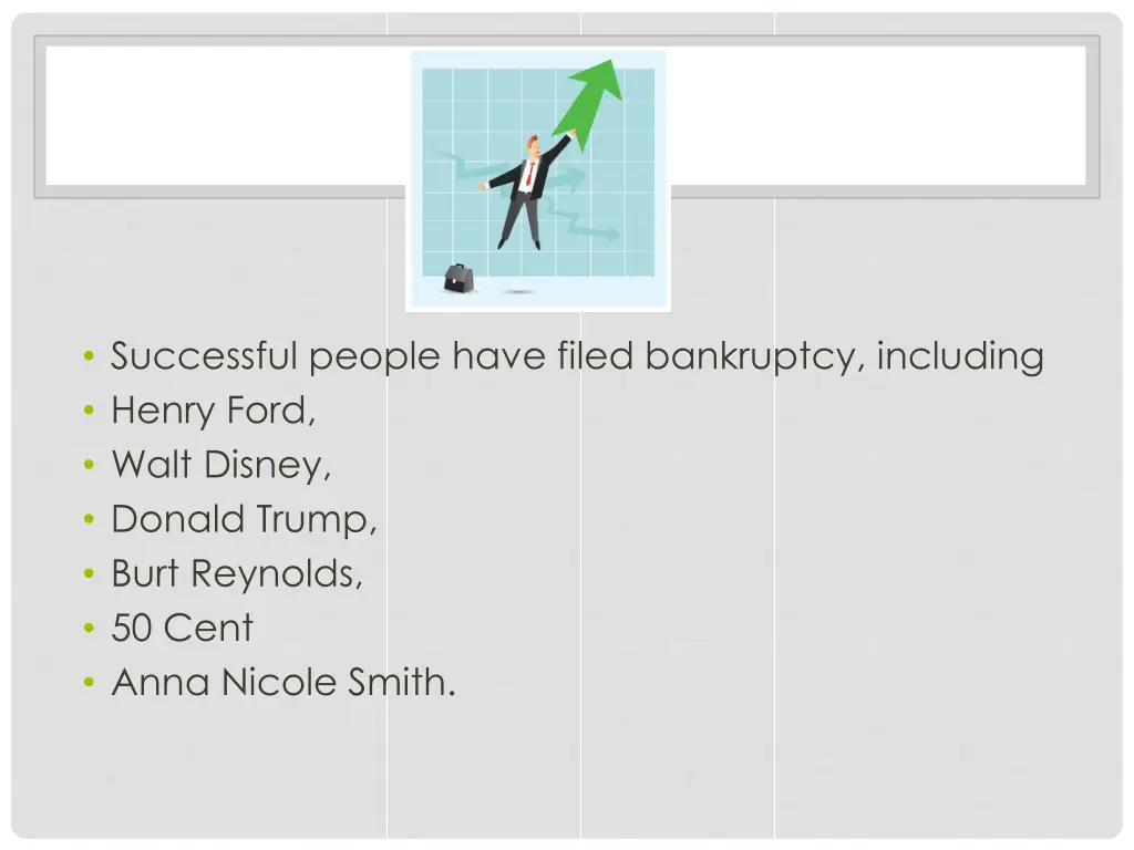 successful people have filed bankruptcy including