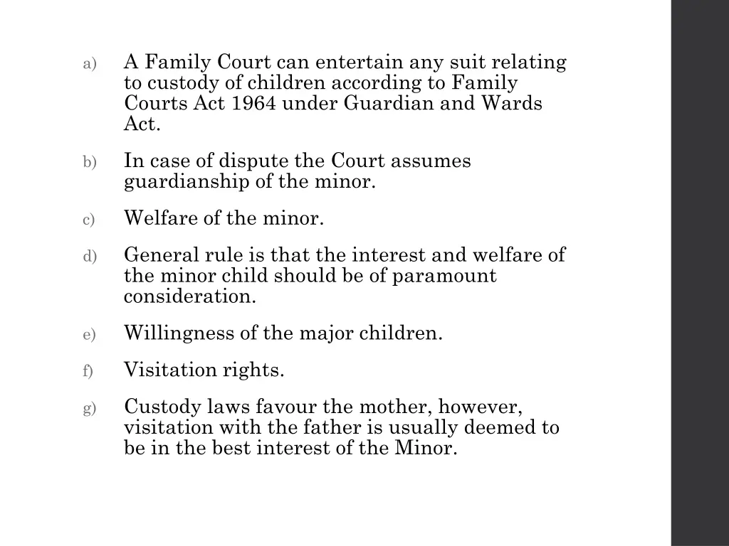 a family court can entertain any suit relating