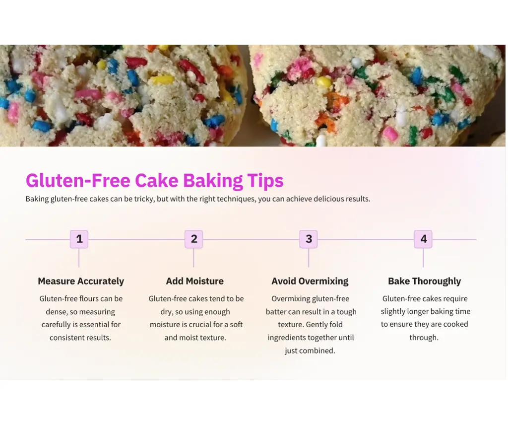 gluten free cake baking tips baking gluten free