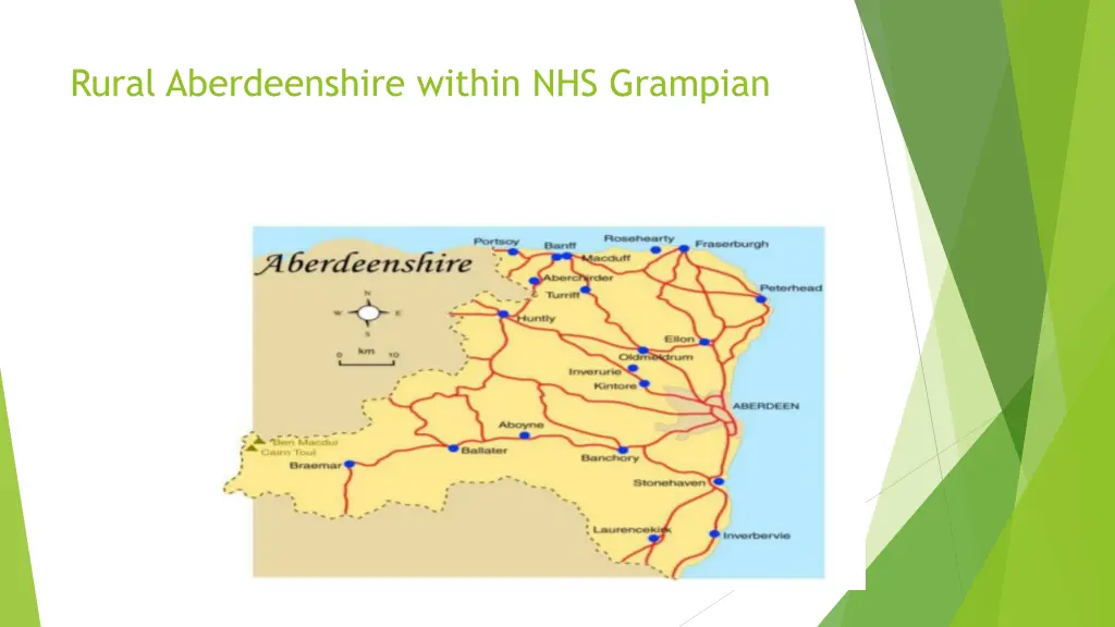 rural aberdeenshire within nhs grampian