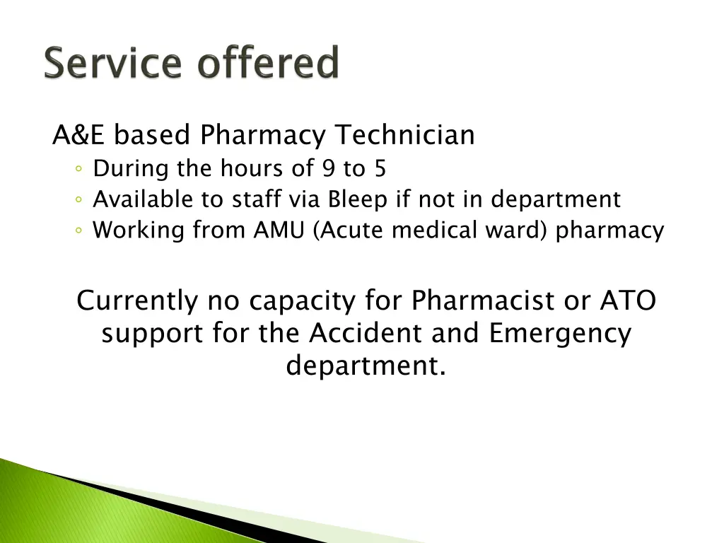 a e based pharmacy technician during the hours