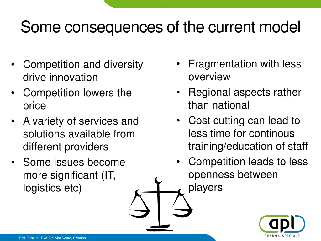 some consequences of the current model