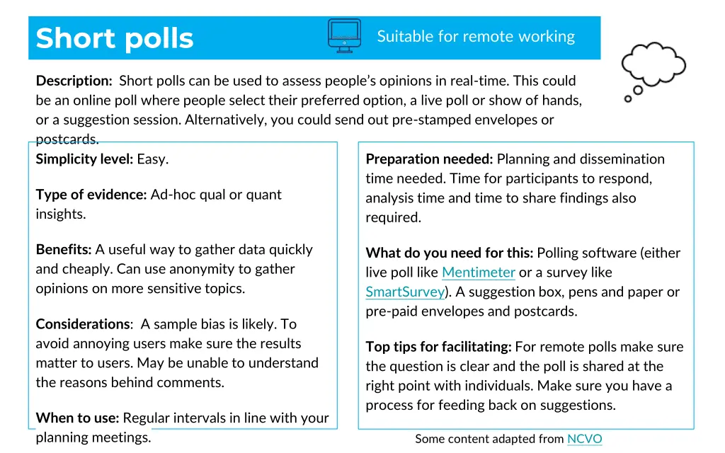 short polls