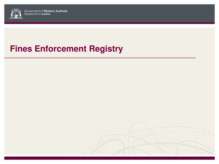 fines enforcement registry