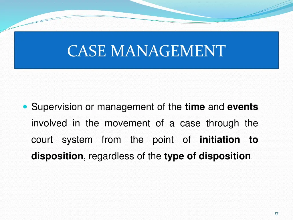 case management