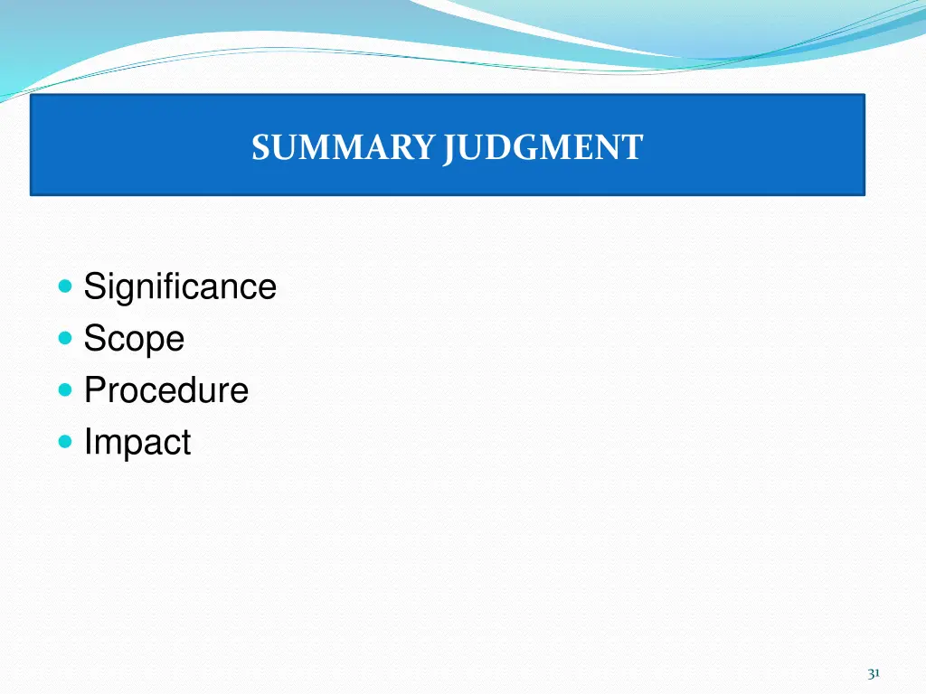 summary judgment