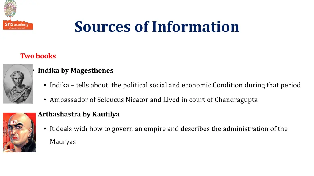 sources of information