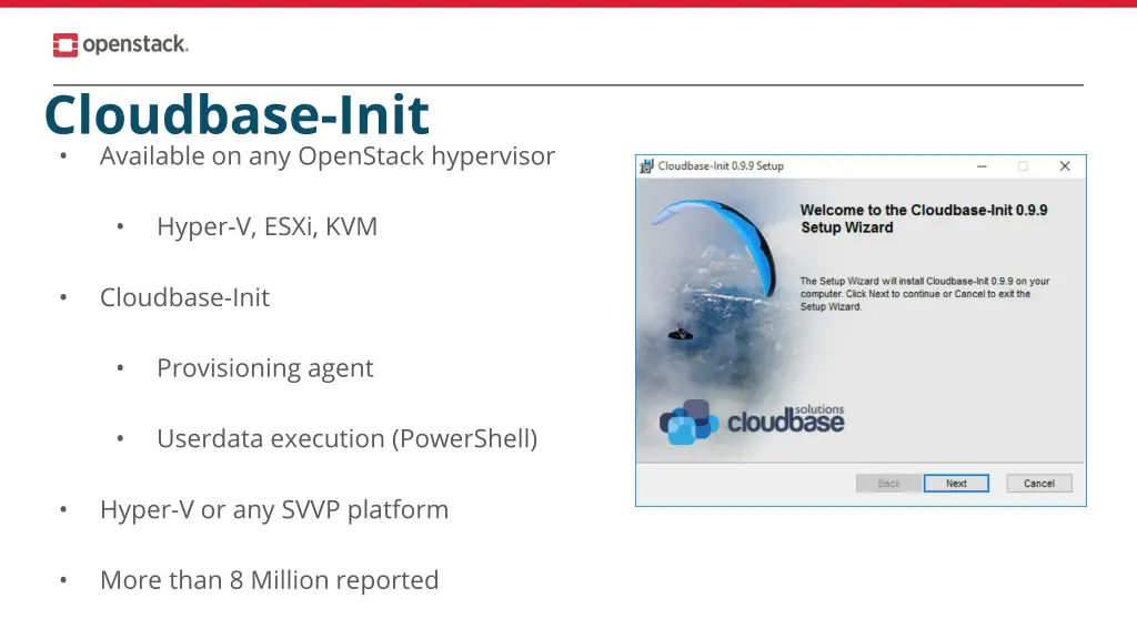 cloudbase init available on any openstack