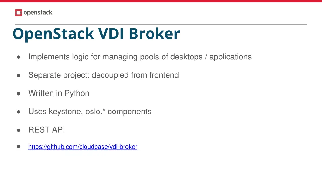 openstack vdi broker