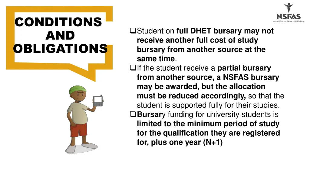 conditions and obligations