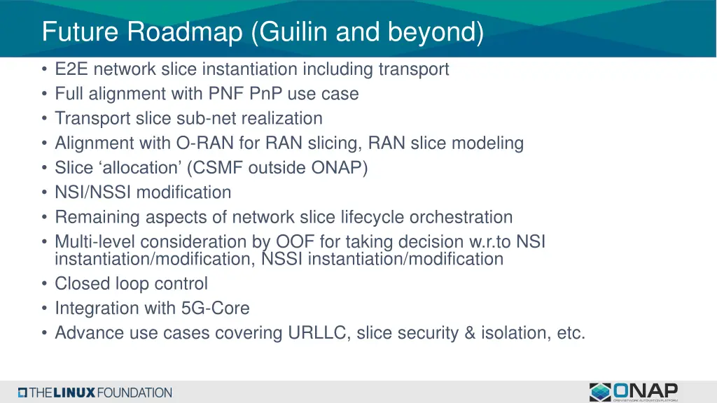 future roadmap guilin and beyond