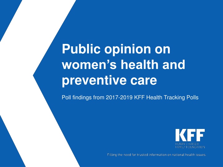 public opinion on women s health and preventive