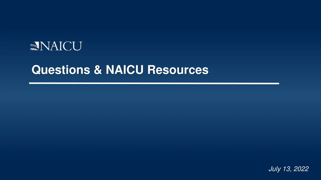 questions naicu resources