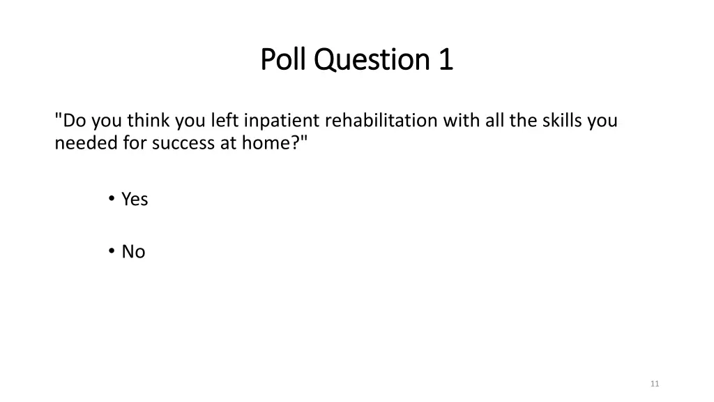 poll question 1 poll question 1