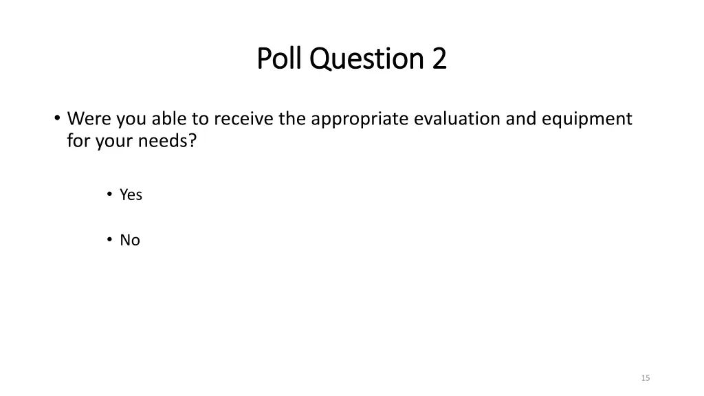 poll question 2 poll question 2