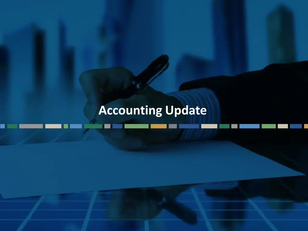 accounting update