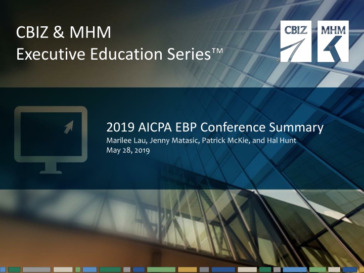 cbiz mhm executive education series