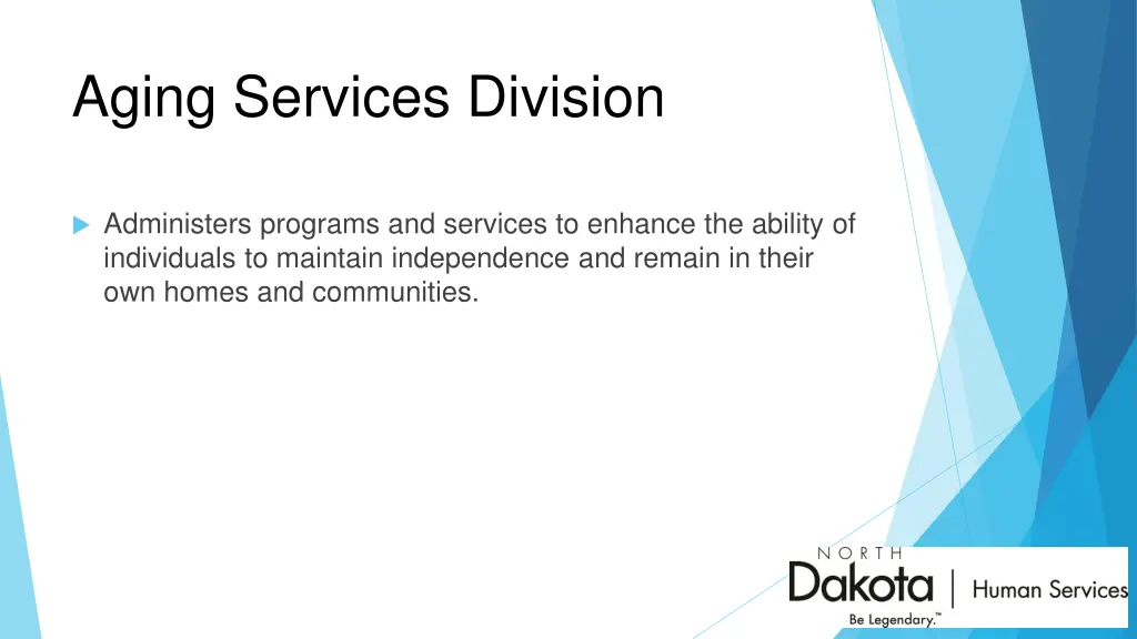 aging services division